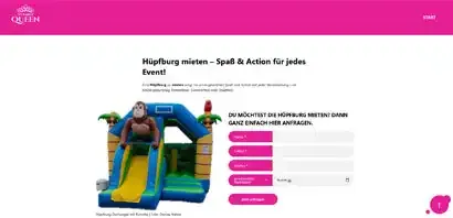 die neue Website: VermietQueen