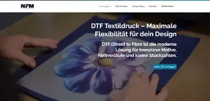 die neue Website: NO FUTURE Merchandise GmbH